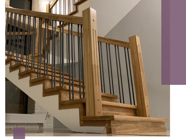 Реставрация деревянных и металлических лестниц в Воткинске