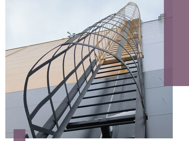 Изготовление и монтаж пожарных лестниц в Воткинске профессионально