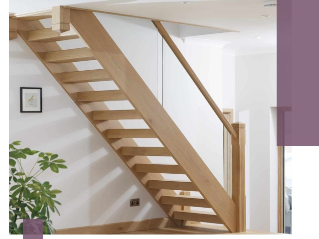 Изготовление деревянных лестниц под ключ в Воткинске для дома