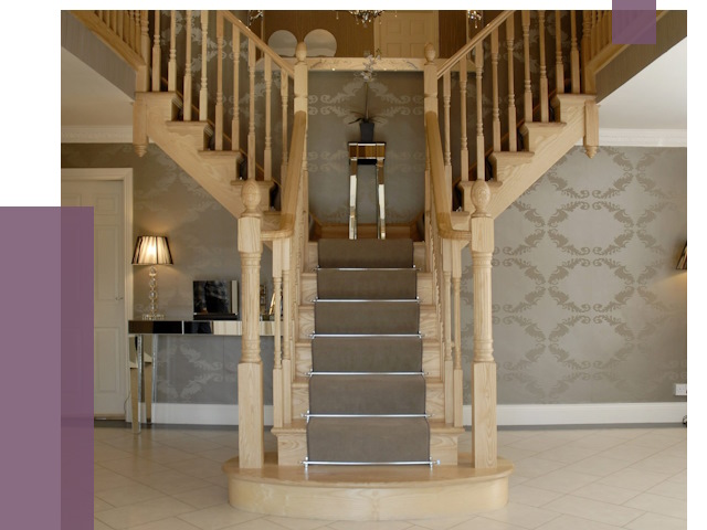 Монтаж деревянных лестниц в Воткинске от 7718 руб. 