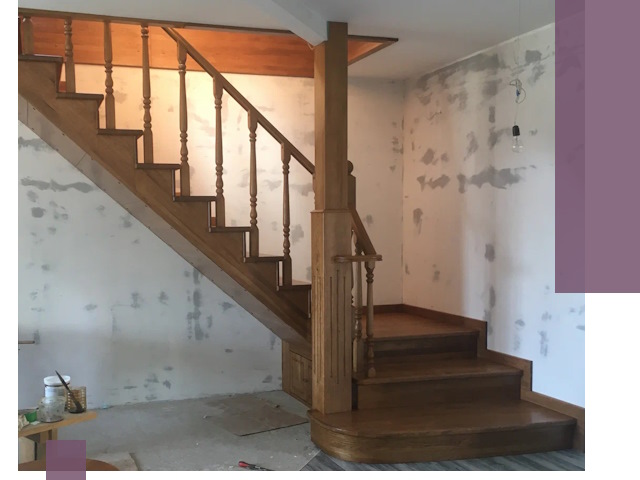 Ремонт деревянных лестниц в Воткинске: быстро и качественно