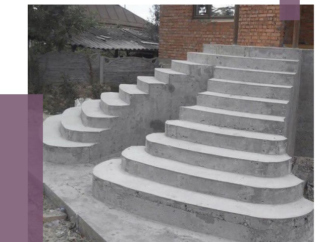 Монтаж бетонных лестниц в Воткинске от 4351 руб. 