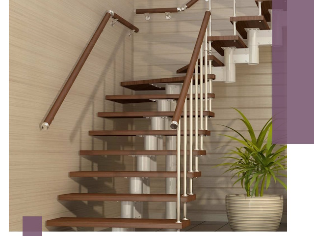 Изготовление модульных лестниц под ключ в Воткинске