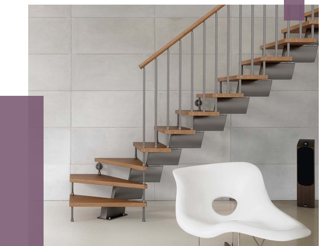 Монтаж модульных лестниц в Воткинске от 6423 руб. 