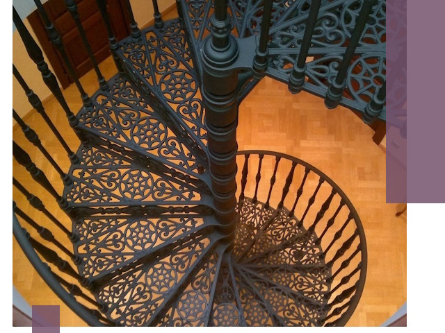 Винтовые лестницы под ключ в Воткинске: производство и монтаж