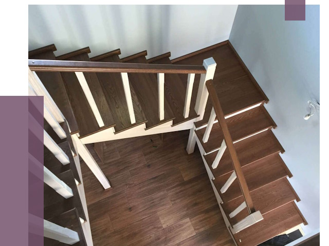 Изготовление П-образных лестниц в Воткинске от 15385 руб.