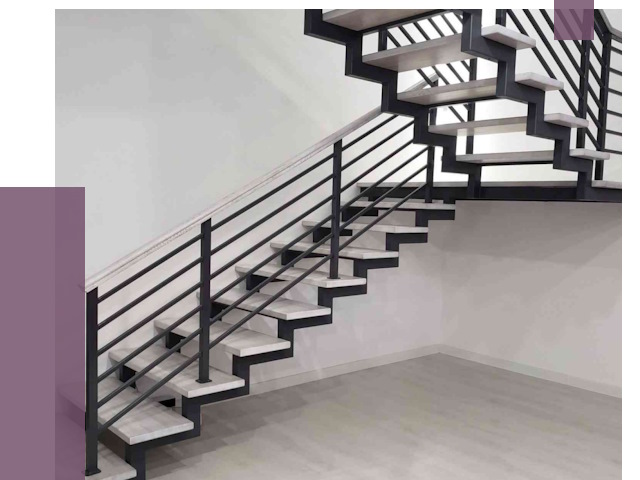 Лестницы на металлокаркасе под ключ в Воткинске от 12950 руб. | ПРОЛЁТ-Втк