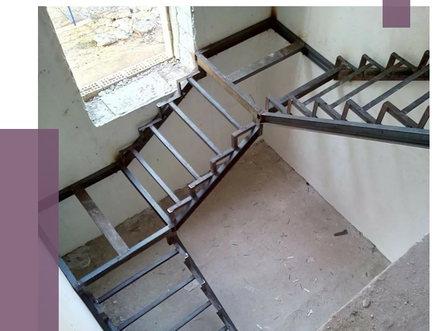 Монтаж лестниц на металлокаркасе в Воткинске от 12950 руб. — ПРОЛЁТ-Втк