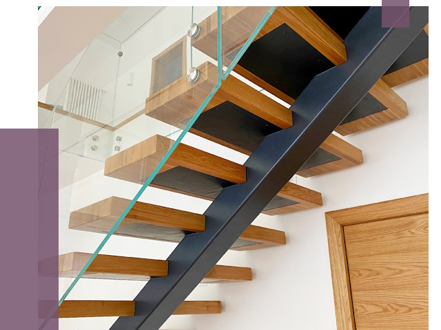 Лестницы на монокосоуре в Воткинске от 19166 руб. под ключ | ПРОЛЁТ-Втк