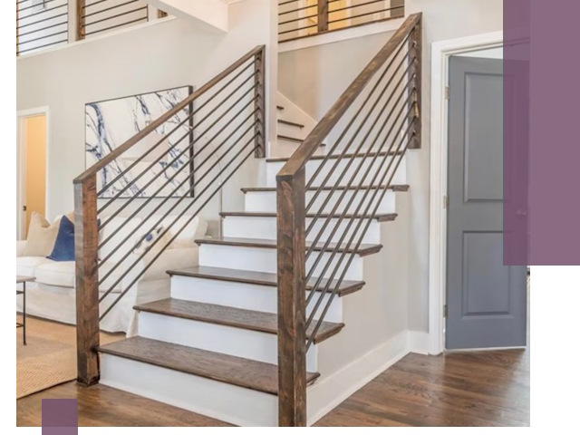 Лестницы для коттеджа под ключ в Воткинске — изготовление и монтаж