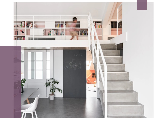 Лестницы для двухуровневой квартиры в Воткинске от 178710 руб. | ПРОЛЁТ-Втк