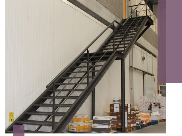 Лестницы для производства в Воткинске — изготовление и монтаж