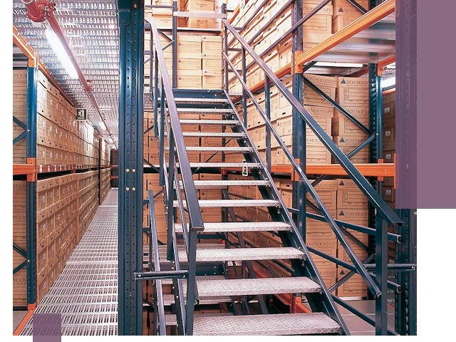 Лестницы складские прочные и безопасные под ключ в Воткинске