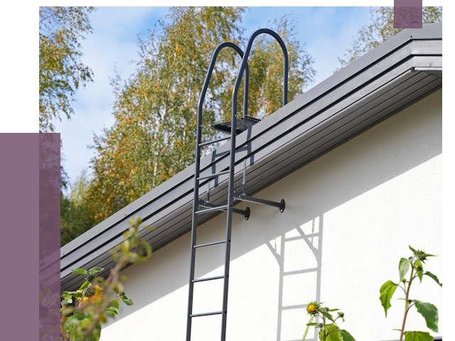 Лестницы на крышу в Воткинске от 19373 руб. — монтаж и монтаж ПРОЛЁТ-Втк