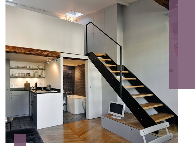 Лестницы на антресоль под ключ в Воткинске — изготовление и монтаж