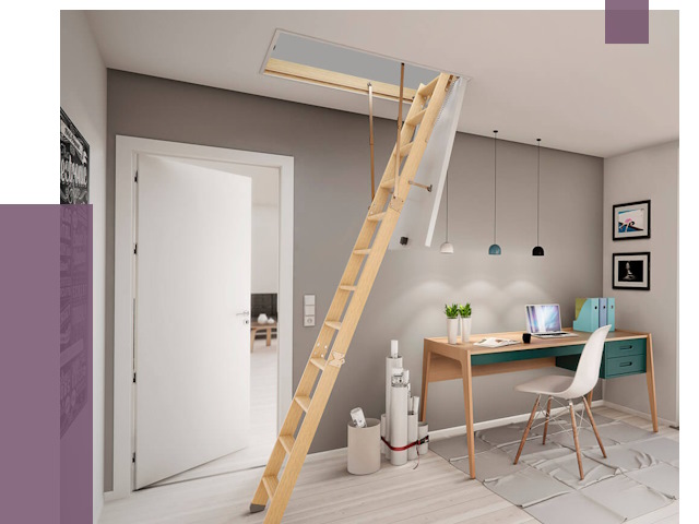 Чердачные лестницы в Воткинске — от 14763 руб. | ПРОЛЁТ-Втк