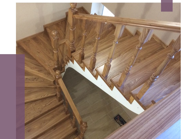 Тонировка лестниц в Воткинске от 8806 руб.  | ПРОЛЁТ-Втк