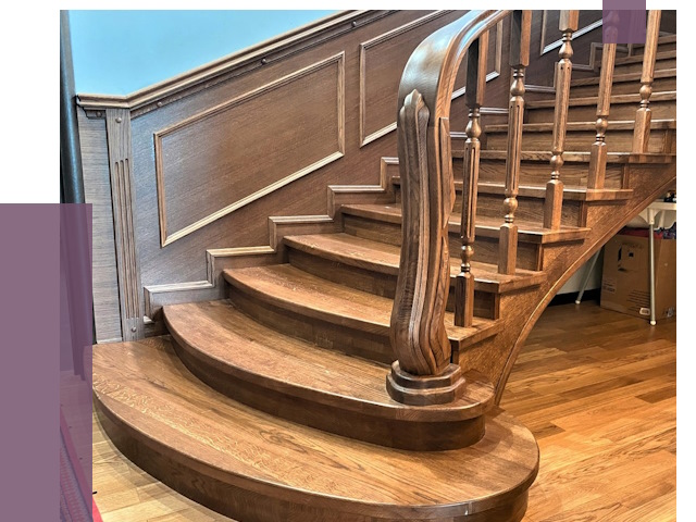 Дубовые лестницы под ключ в Воткинске от 178710 руб. — ПРОЛЁТ-Втк