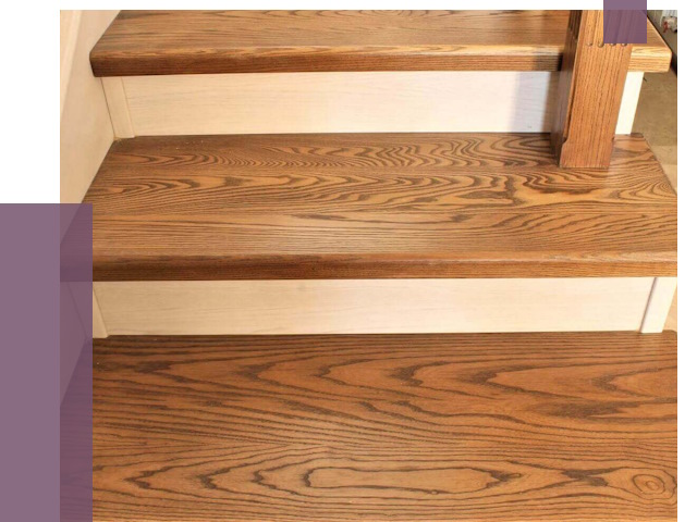 Буковые лестницы под ключ в Воткинске от 12691 руб.