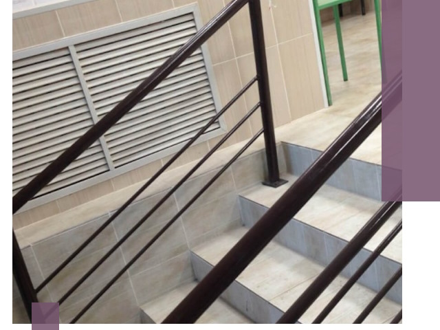 Изготовление перил из металла под ключ в Воткинске