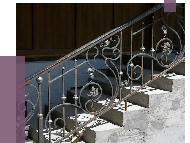 Кованые перила в Воткинске от 8806 руб. под ключ — качество от ПРОЛЁТ-Втк