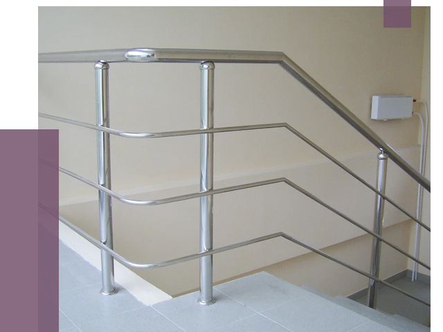 Алюминиевые перила в Воткинске от 6423 руб. под ключ | ПРОЛЁТ-Втк