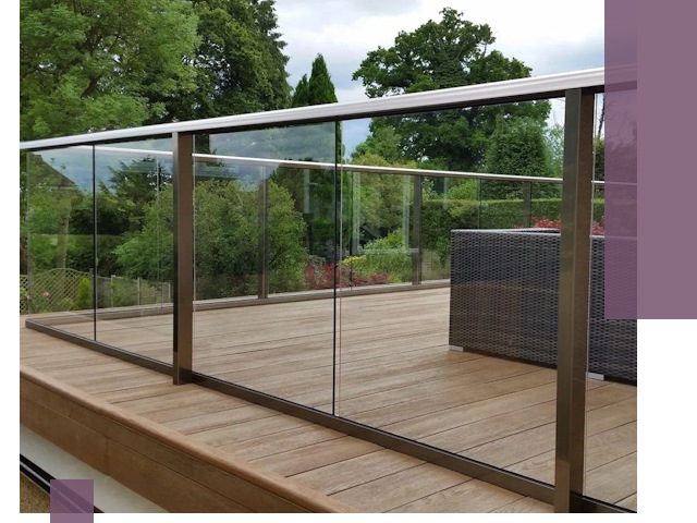 Алюминиевые перила на заказ в Воткинске — монтаж и гарантия