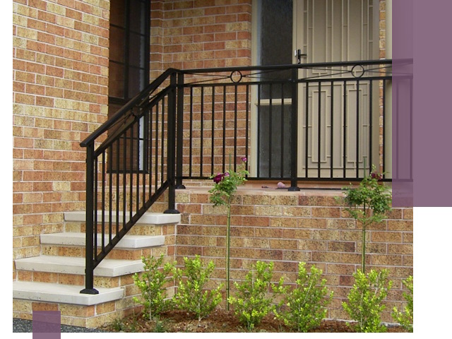 Уличные перила из металла под ключ в Воткинске