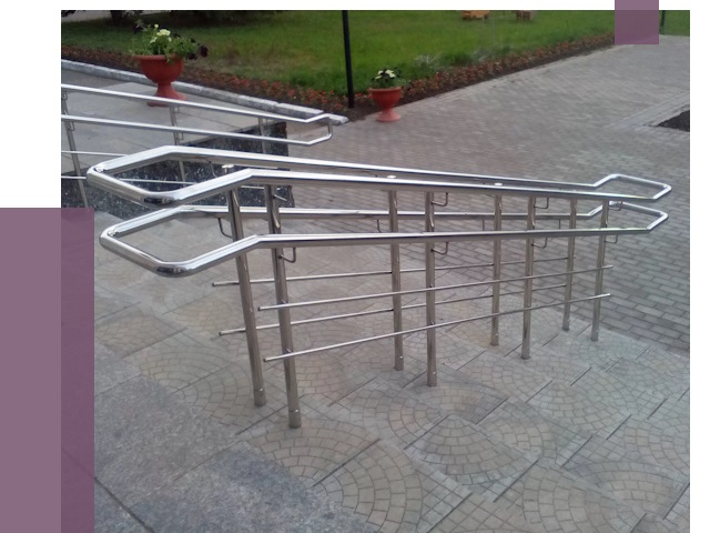 Перила для инвалидов в Воткинске от 7687 руб. под ключ | ПРОЛЁТ-Втк