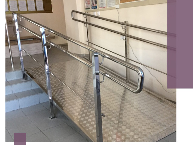 Перила для инвалидов в Воткинске — надежные поручни и ограждения