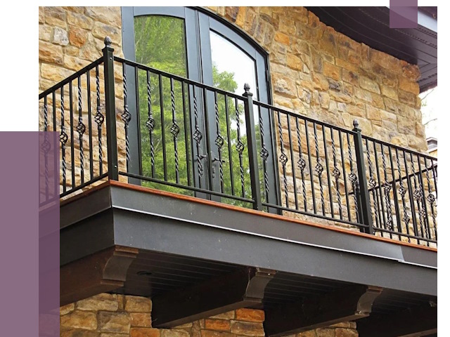 Балконные ограждения в Воткинске от 8133 руб. — купить | ПРОЛЁТ-Втк