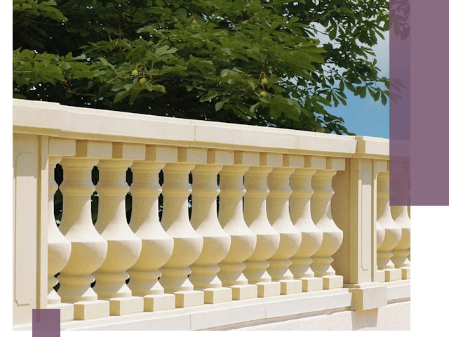 Установка балюстрады в Воткинске: изготовление и монтаж под ключ