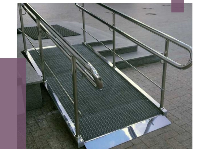 Монтаж пандусов для инвалидов в Воткинске от 8723 руб. под ключ | ПРОЛЁТ-Втк