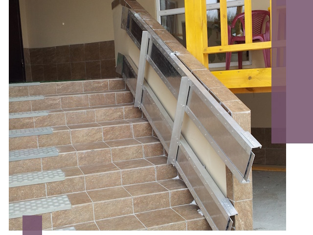 Откидные пандусы под ключ в Воткинске — монтаж и демонтаж