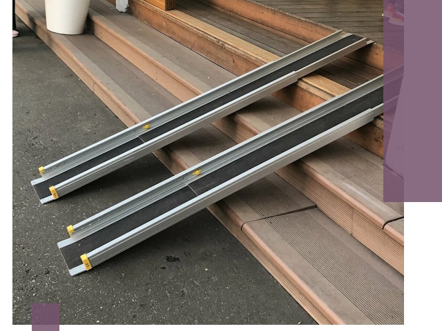 Телескопические пандусы под ключ в Воткинске — изготовление и монтаж