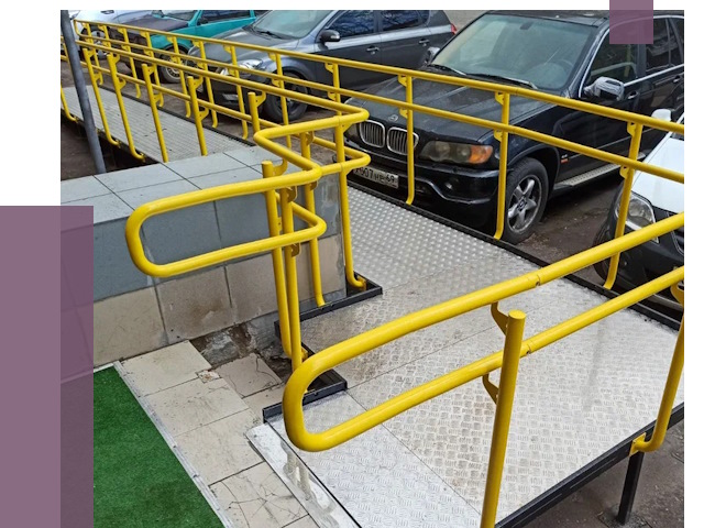 Стационарные пандусы в Воткинске от 12432 руб. | ПРОЛЁТ-Втк