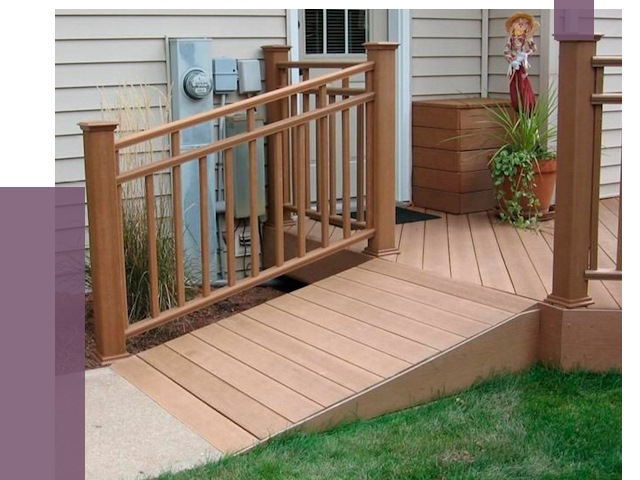 Пандус на крыльцо в Воткинске под ключ от 7874 руб.