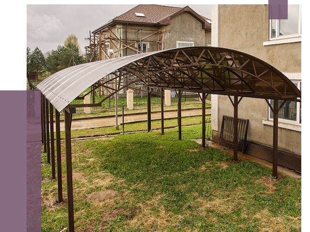 Демонтаж навесов в Воткинске от 4662 руб. — разборка и вывоз | ПРОЛЁТ-Втк