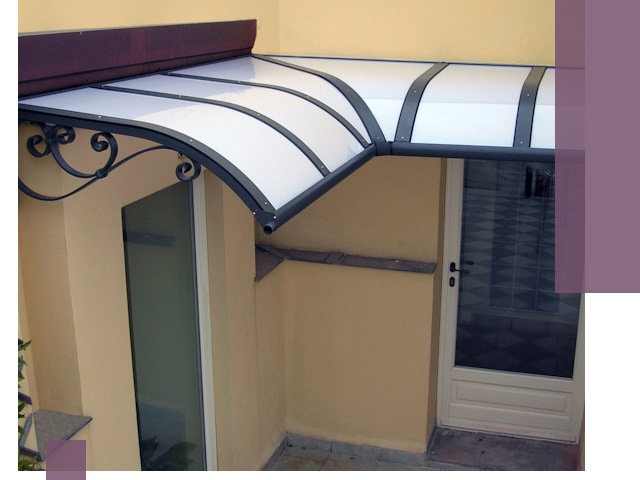 Монтаж козырьков любой сложности в Воткинске под ключ