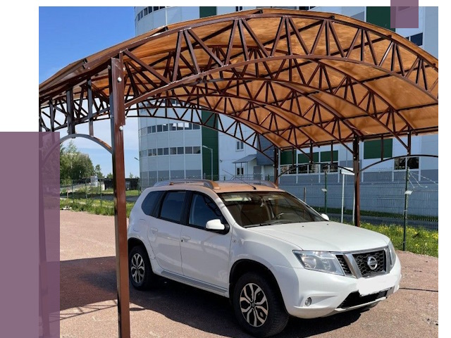 Недорогие навесы в Воткинске от 43512 руб. | ПРОЛЁТ-Втк