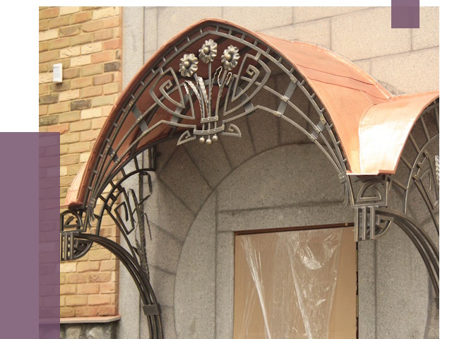 Арочные козырьки в Воткинске от 14763 руб. 