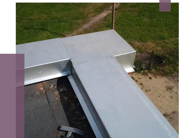 Оцинкованные парапеты в Воткинске от 8133 руб. | ПРОЛЁТ-Втк