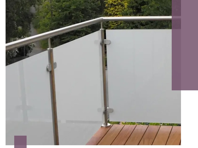 Алюминиевые парапеты для балконов и террас в Воткинске