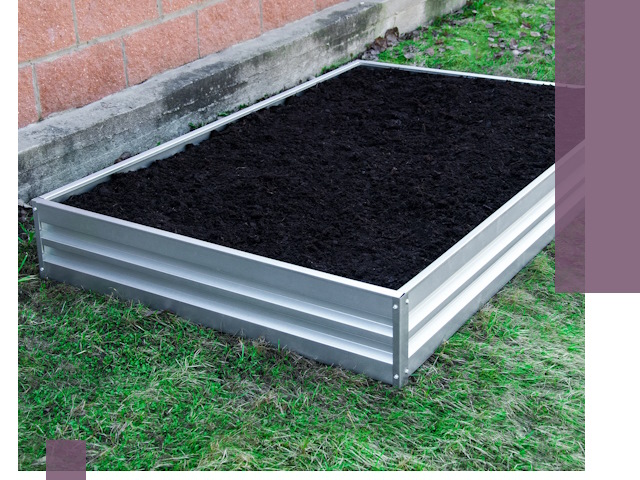 Металлические бордюры для грядок в Воткинске: прочность и аккуратность