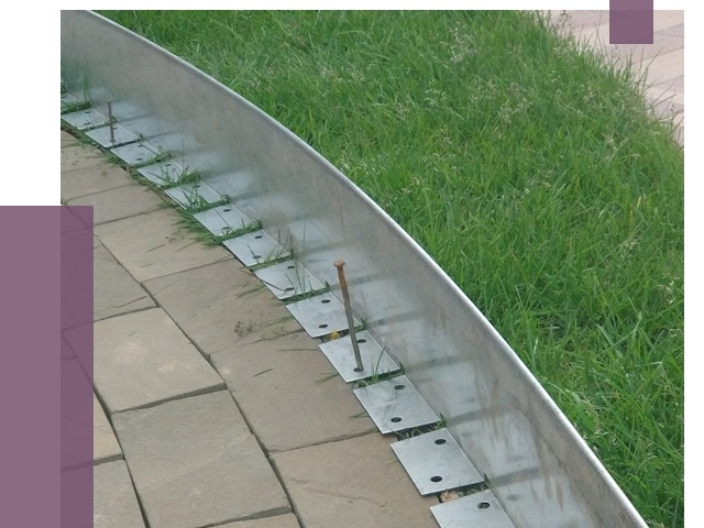 Металлические бордюры для тротуаров в Воткинске от 8806 руб.