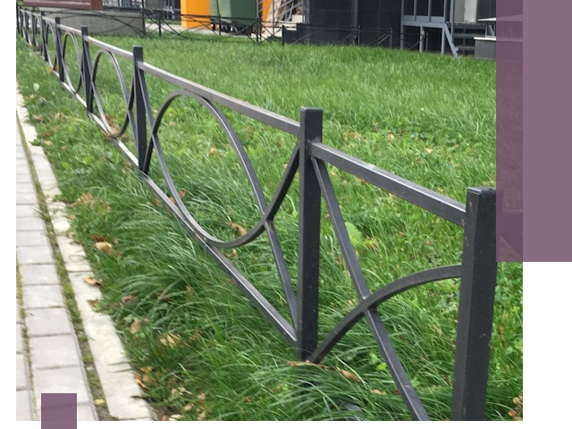 Газонные ограждения из металла в Воткинске — монтаж и продажа