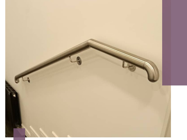 Изготовление пристенных поручней в Воткинске под ключ за сроки