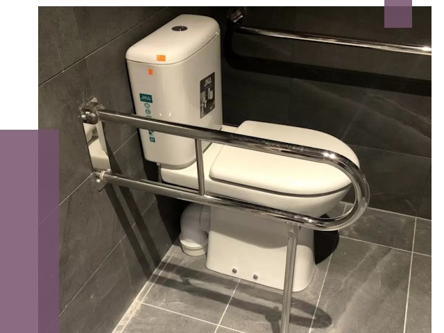 Поручни для санузлов в Воткинске от 4351 руб.  | ПРОЛЁТ-Втк