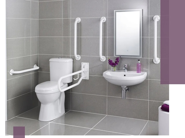 Поручни для санузлов в Воткинске: установка, ремонт и монтаж