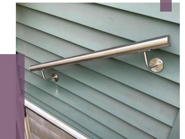 Поручни из нержавеющей стали в Воткинске от 7770 руб.  | ПРОЛЁТ-Втк